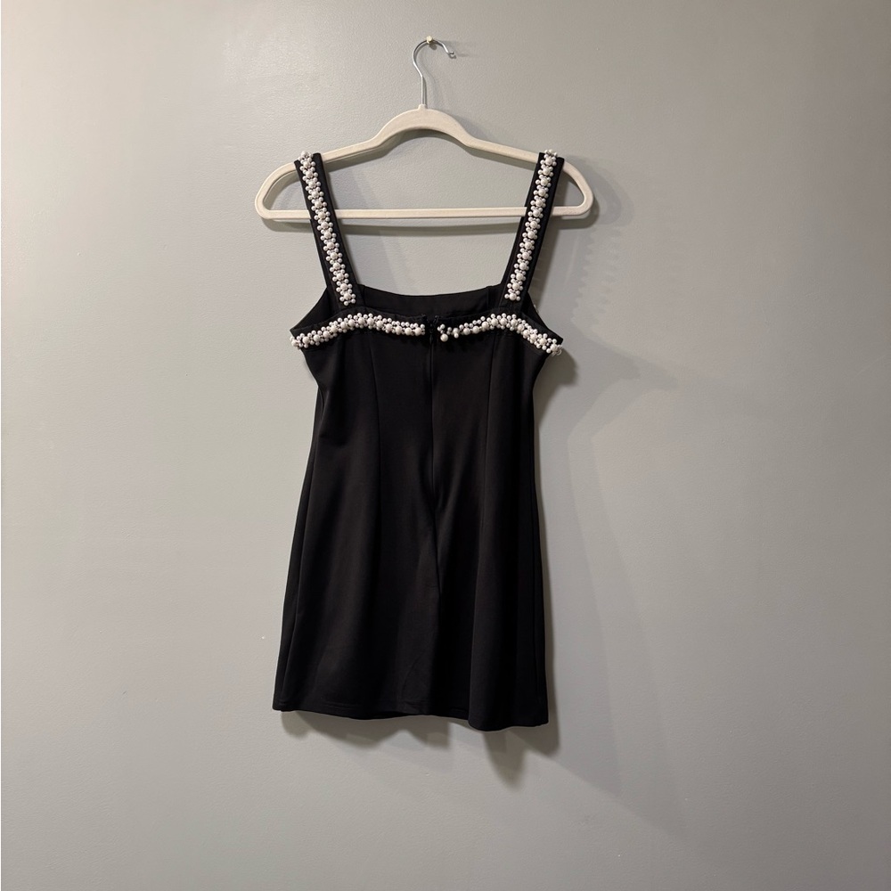 FINESSE BLACK MINI DRESS - Picture 3 of 6